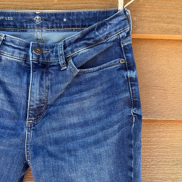 St. Johns Bay Womens Bootcut Jeans Size 6 Blue Stretch Mid-Rise Cotton Blend - Picture 7 of 13